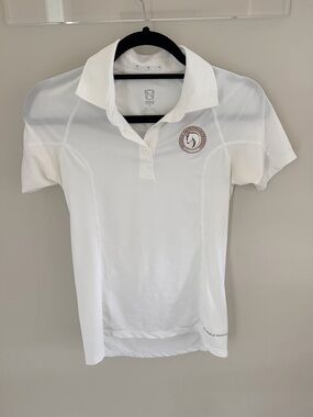 Noble Outfitters White Equestrian Polo